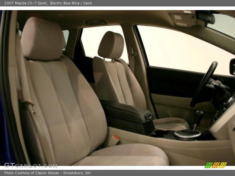 Electric Blue Mica / Sand 2007 Mazda CX-7 Sport