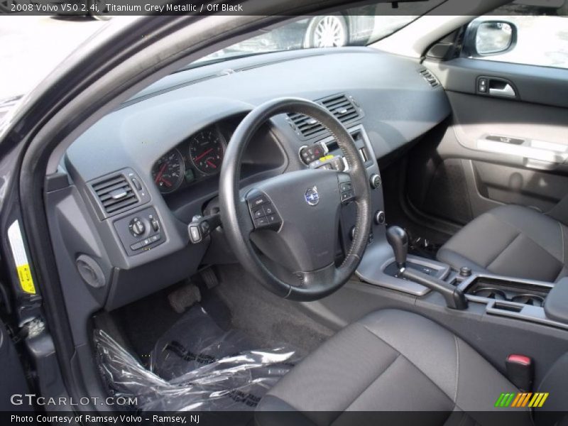  2008 V50 2.4i Off Black Interior