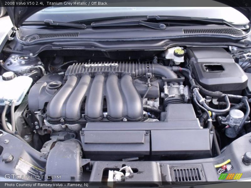  2008 V50 2.4i Engine - 2.4 Liter DOHC 20-Valve VVT 5 Cylinder
