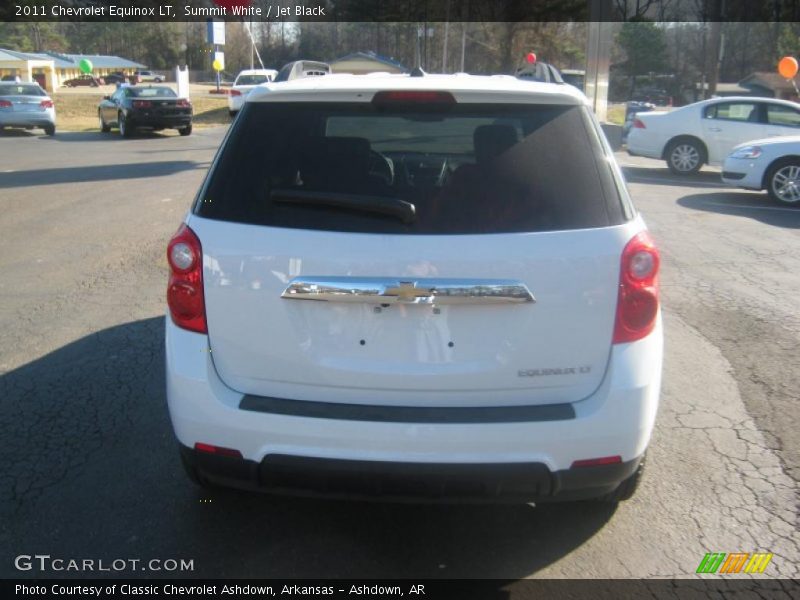 Summit White / Jet Black 2011 Chevrolet Equinox LT