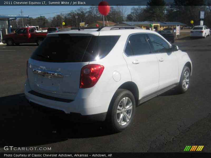 Summit White / Jet Black 2011 Chevrolet Equinox LT