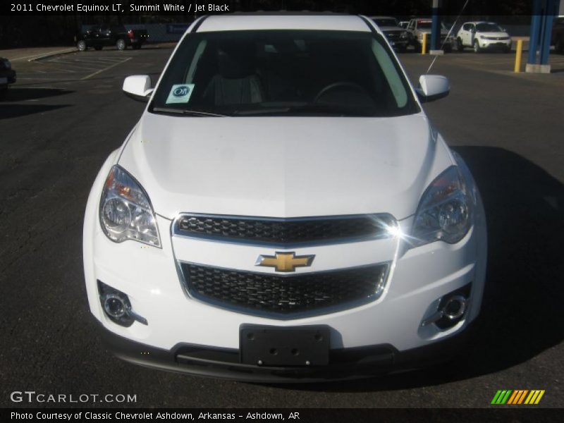 Summit White / Jet Black 2011 Chevrolet Equinox LT