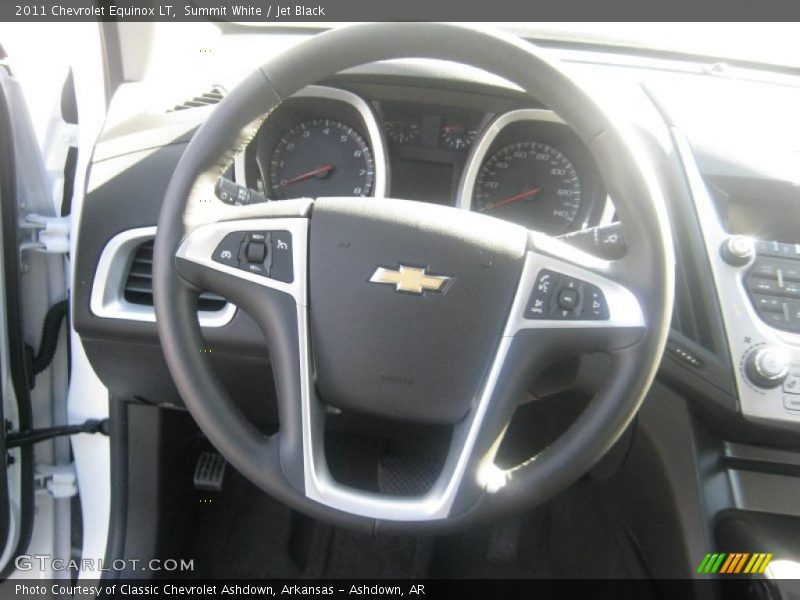Summit White / Jet Black 2011 Chevrolet Equinox LT