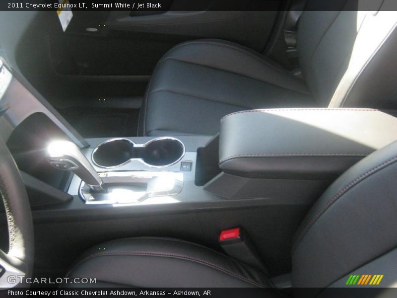Summit White / Jet Black 2011 Chevrolet Equinox LT