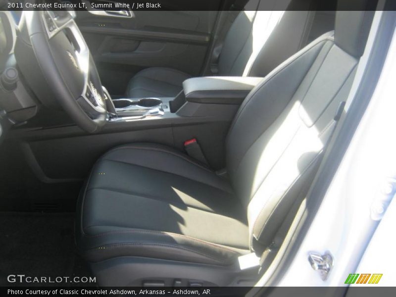 Summit White / Jet Black 2011 Chevrolet Equinox LT