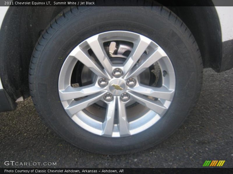 Summit White / Jet Black 2011 Chevrolet Equinox LT