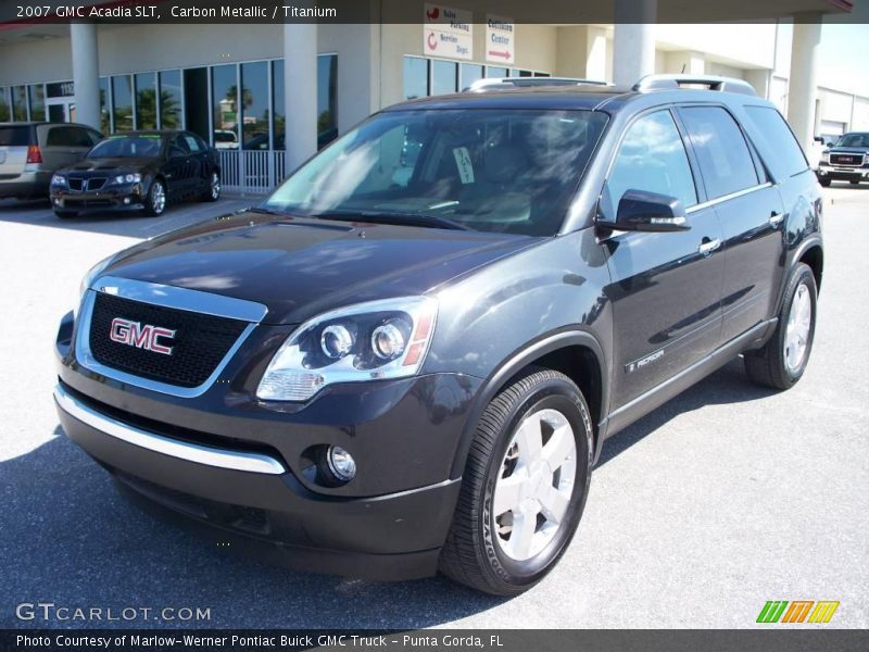 Carbon Metallic / Titanium 2007 GMC Acadia SLT