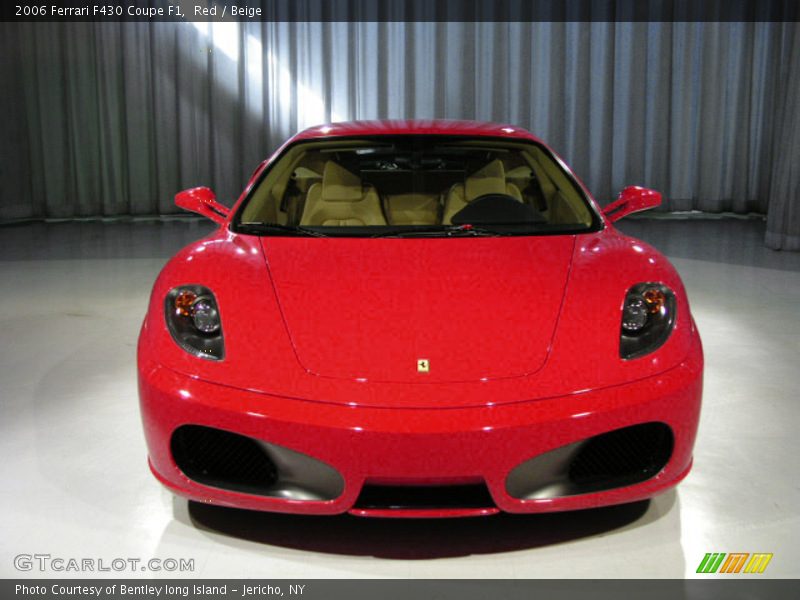 Red / Beige 2006 Ferrari F430 Coupe F1