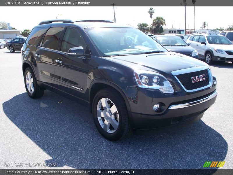 Carbon Metallic / Titanium 2007 GMC Acadia SLT