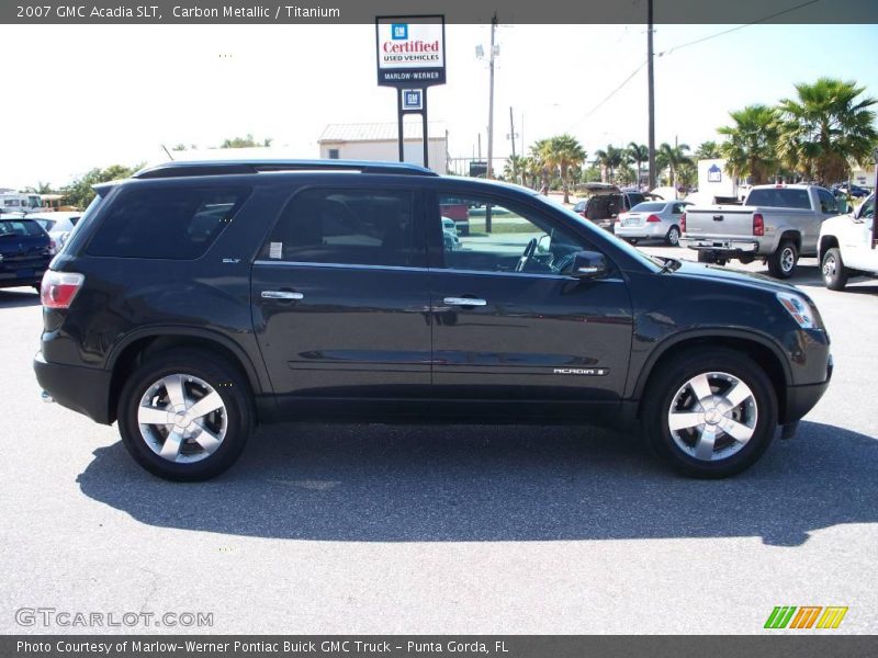Carbon Metallic / Titanium 2007 GMC Acadia SLT
