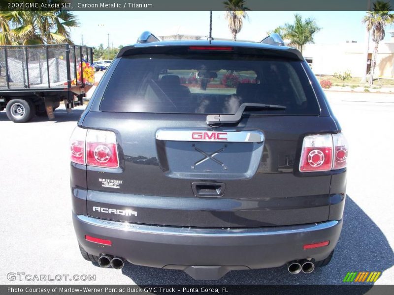 Carbon Metallic / Titanium 2007 GMC Acadia SLT