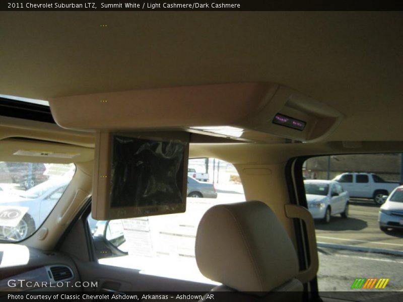 Summit White / Light Cashmere/Dark Cashmere 2011 Chevrolet Suburban LTZ