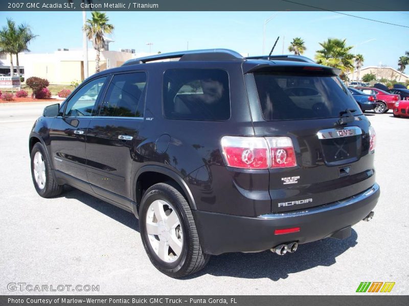 Carbon Metallic / Titanium 2007 GMC Acadia SLT