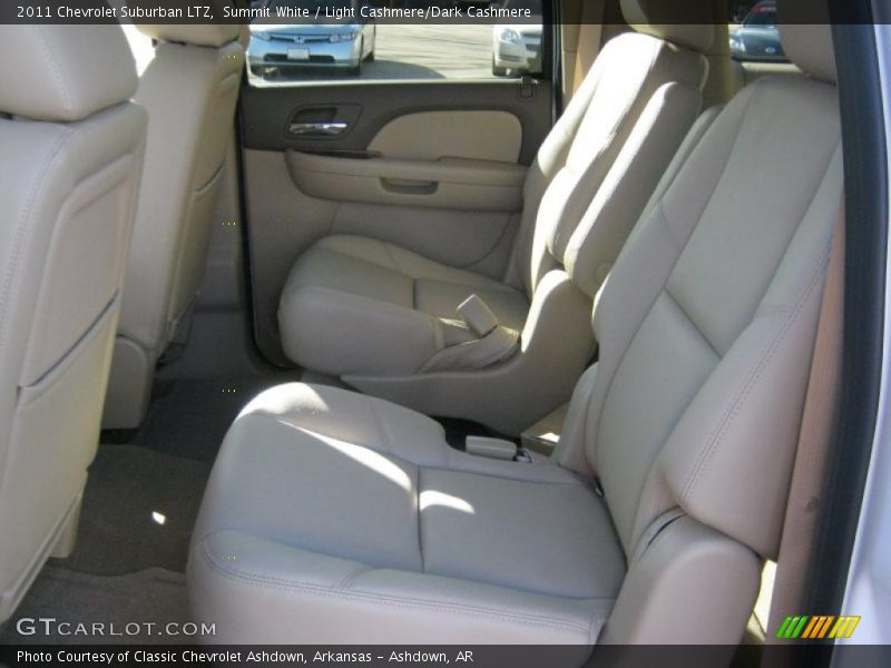 Summit White / Light Cashmere/Dark Cashmere 2011 Chevrolet Suburban LTZ