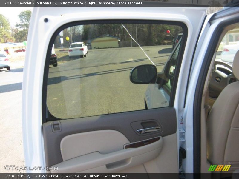 Summit White / Light Cashmere/Dark Cashmere 2011 Chevrolet Suburban LTZ