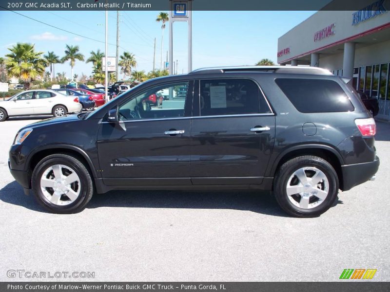 Carbon Metallic / Titanium 2007 GMC Acadia SLT