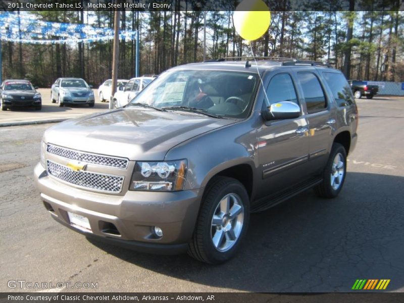 Mocha Steel Metallic / Ebony 2011 Chevrolet Tahoe LS