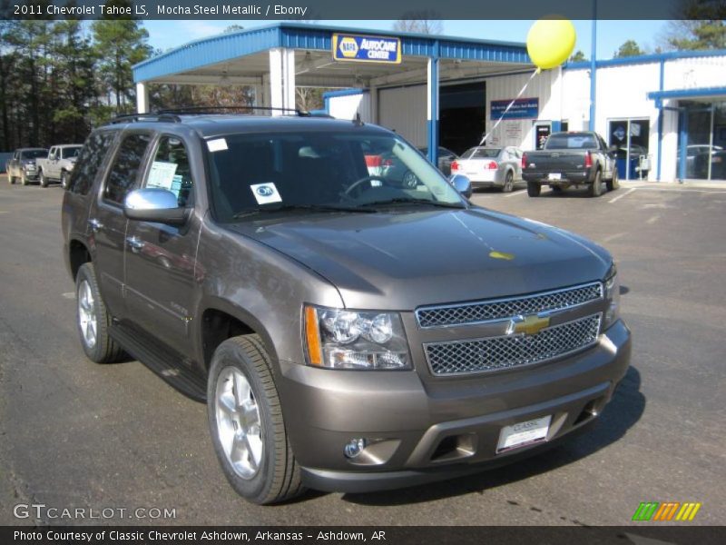 Mocha Steel Metallic / Ebony 2011 Chevrolet Tahoe LS