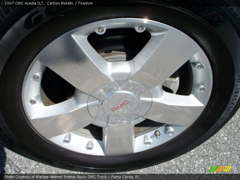 Carbon Metallic / Titanium 2007 GMC Acadia SLT