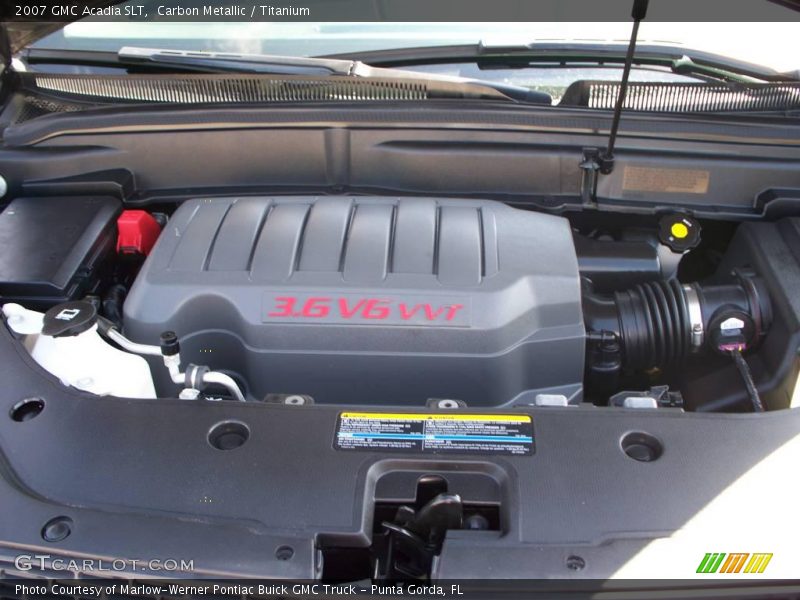 Carbon Metallic / Titanium 2007 GMC Acadia SLT