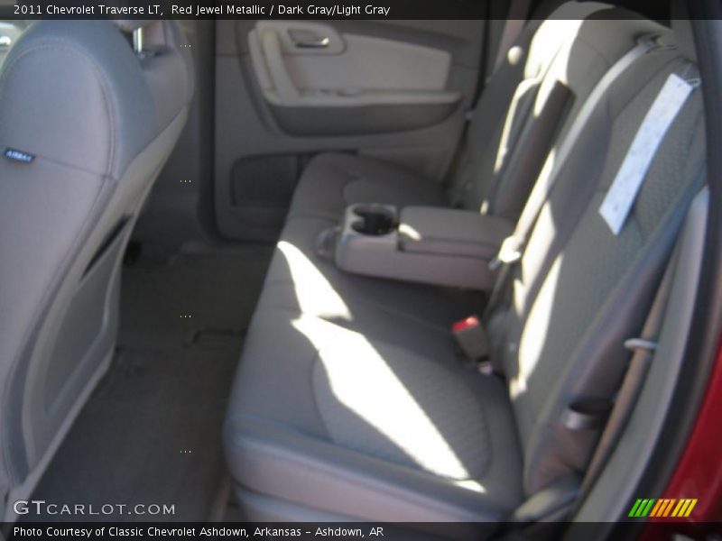 Red Jewel Metallic / Dark Gray/Light Gray 2011 Chevrolet Traverse LT