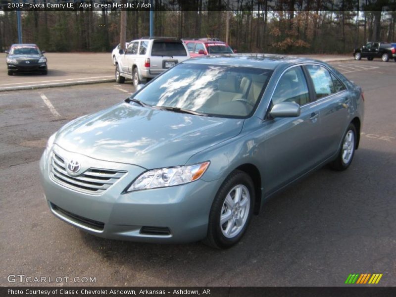 Aloe Green Metallic / Ash 2009 Toyota Camry LE