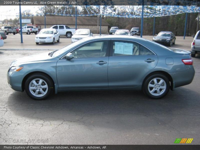 Aloe Green Metallic / Ash 2009 Toyota Camry LE