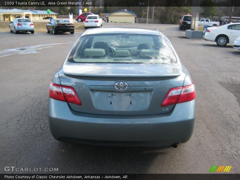 Aloe Green Metallic / Ash 2009 Toyota Camry LE