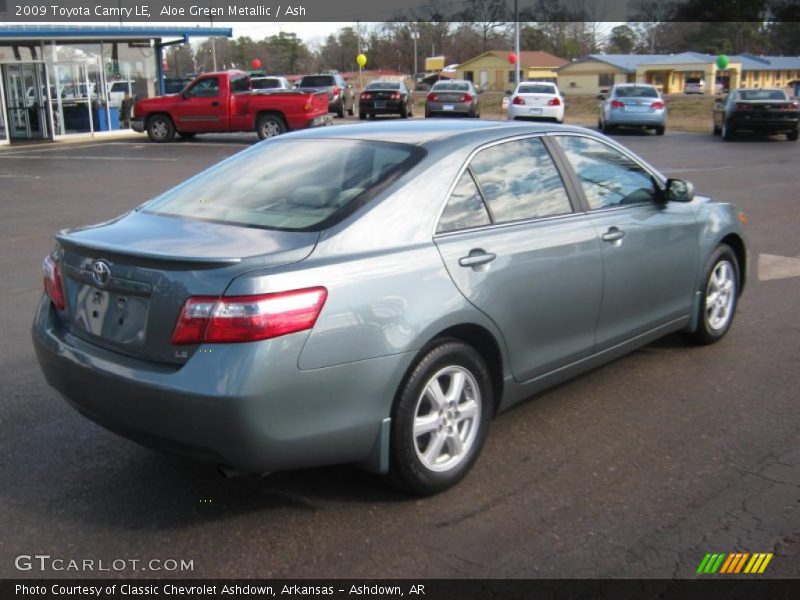 Aloe Green Metallic / Ash 2009 Toyota Camry LE