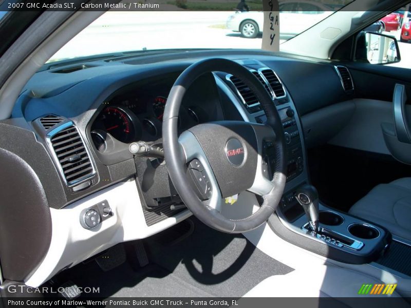 Carbon Metallic / Titanium 2007 GMC Acadia SLT