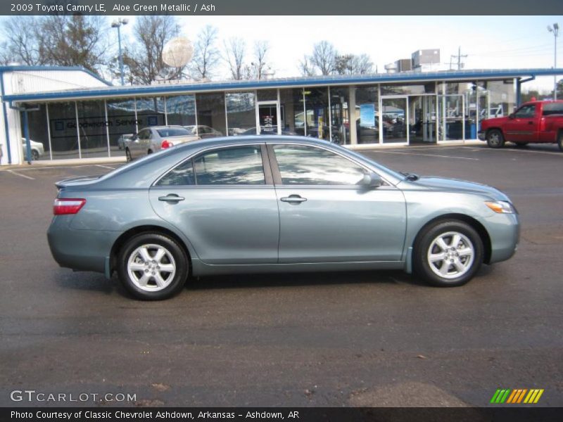 Aloe Green Metallic / Ash 2009 Toyota Camry LE