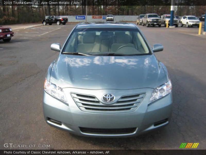 Aloe Green Metallic / Ash 2009 Toyota Camry LE