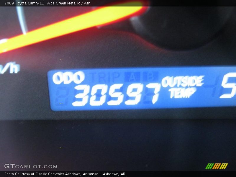Aloe Green Metallic / Ash 2009 Toyota Camry LE