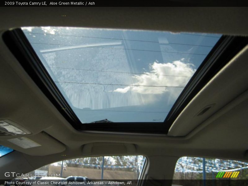 Aloe Green Metallic / Ash 2009 Toyota Camry LE