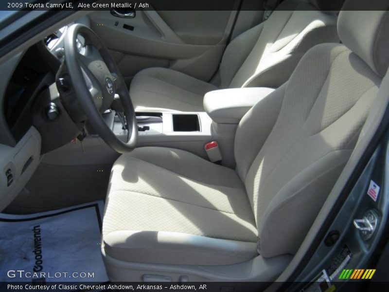 Aloe Green Metallic / Ash 2009 Toyota Camry LE
