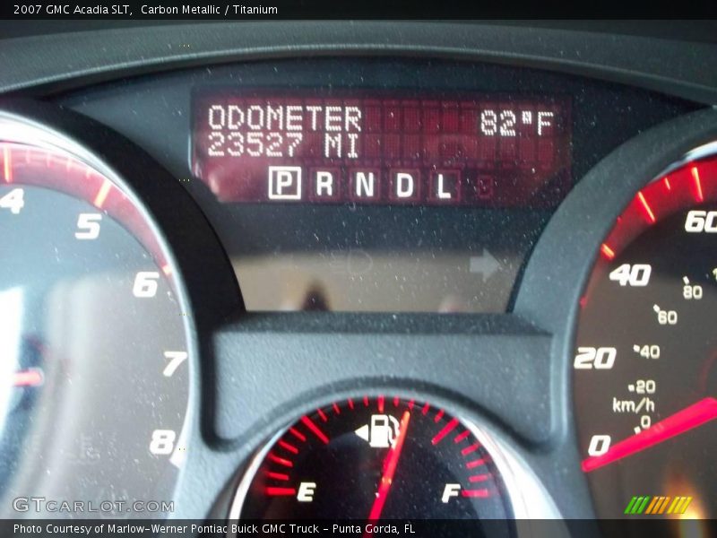 Carbon Metallic / Titanium 2007 GMC Acadia SLT
