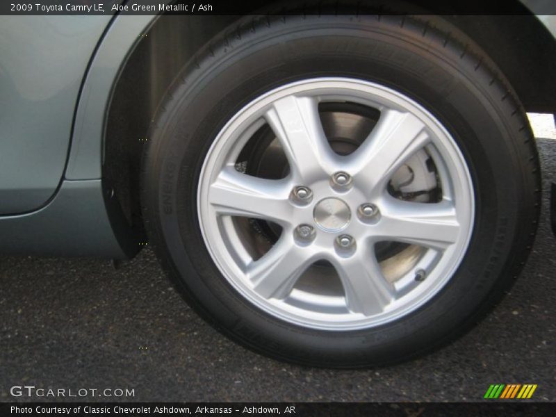 Aloe Green Metallic / Ash 2009 Toyota Camry LE