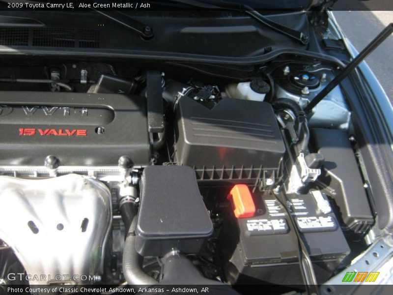 Aloe Green Metallic / Ash 2009 Toyota Camry LE