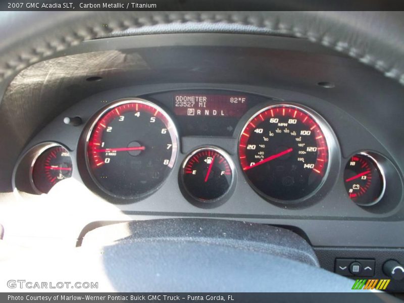 Carbon Metallic / Titanium 2007 GMC Acadia SLT