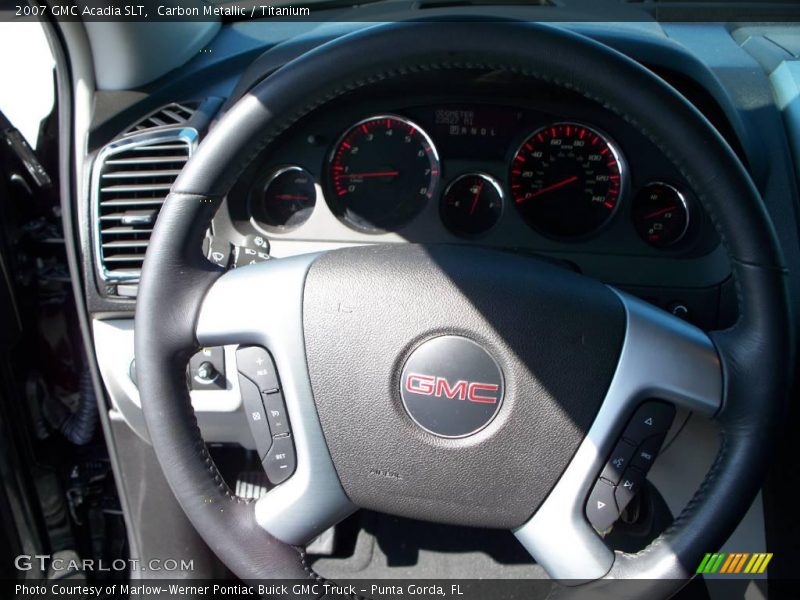 Carbon Metallic / Titanium 2007 GMC Acadia SLT