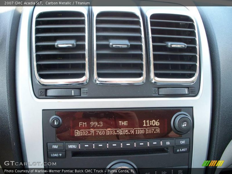 Carbon Metallic / Titanium 2007 GMC Acadia SLT