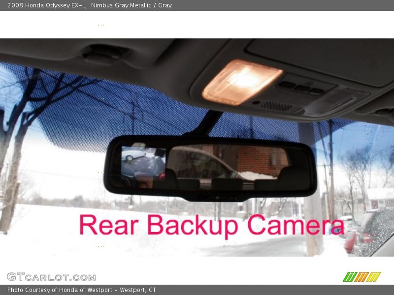 Nimbus Gray Metallic / Gray 2008 Honda Odyssey EX-L