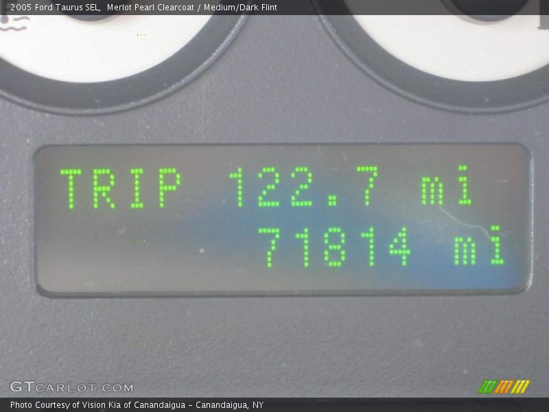 Merlot Pearl Clearcoat / Medium/Dark Flint 2005 Ford Taurus SEL