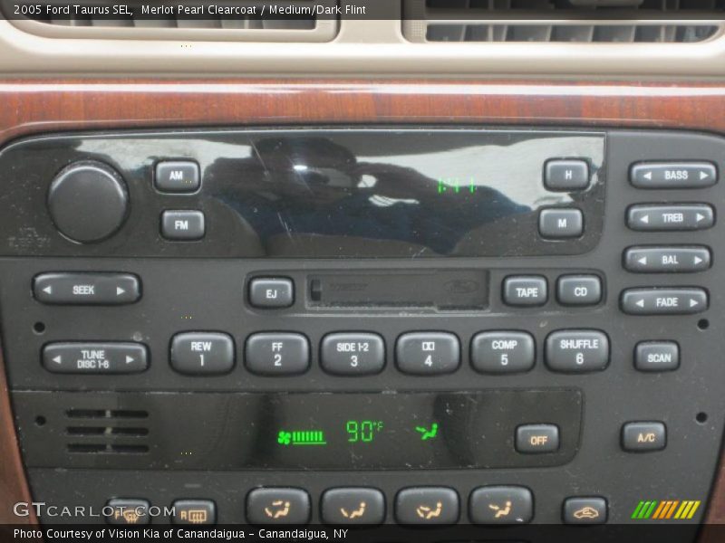 Controls of 2005 Taurus SEL