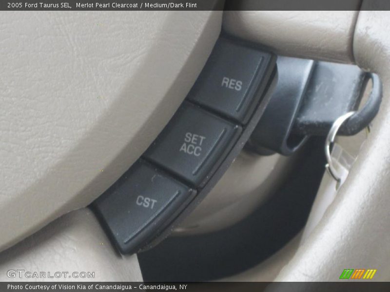 Merlot Pearl Clearcoat / Medium/Dark Flint 2005 Ford Taurus SEL