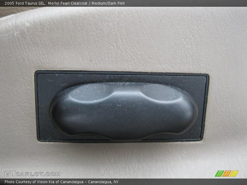 Merlot Pearl Clearcoat / Medium/Dark Flint 2005 Ford Taurus SEL