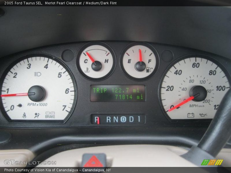  2005 Taurus SEL SEL Gauges