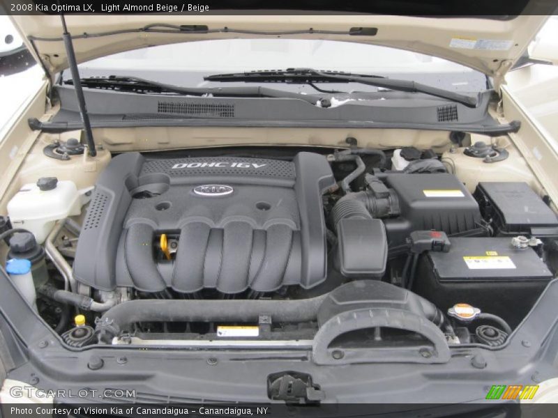 Light Almond Beige / Beige 2008 Kia Optima LX