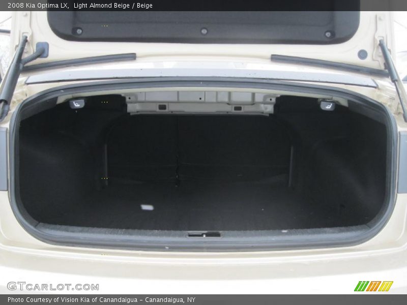 Light Almond Beige / Beige 2008 Kia Optima LX