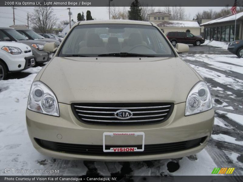 Light Almond Beige / Beige 2008 Kia Optima LX